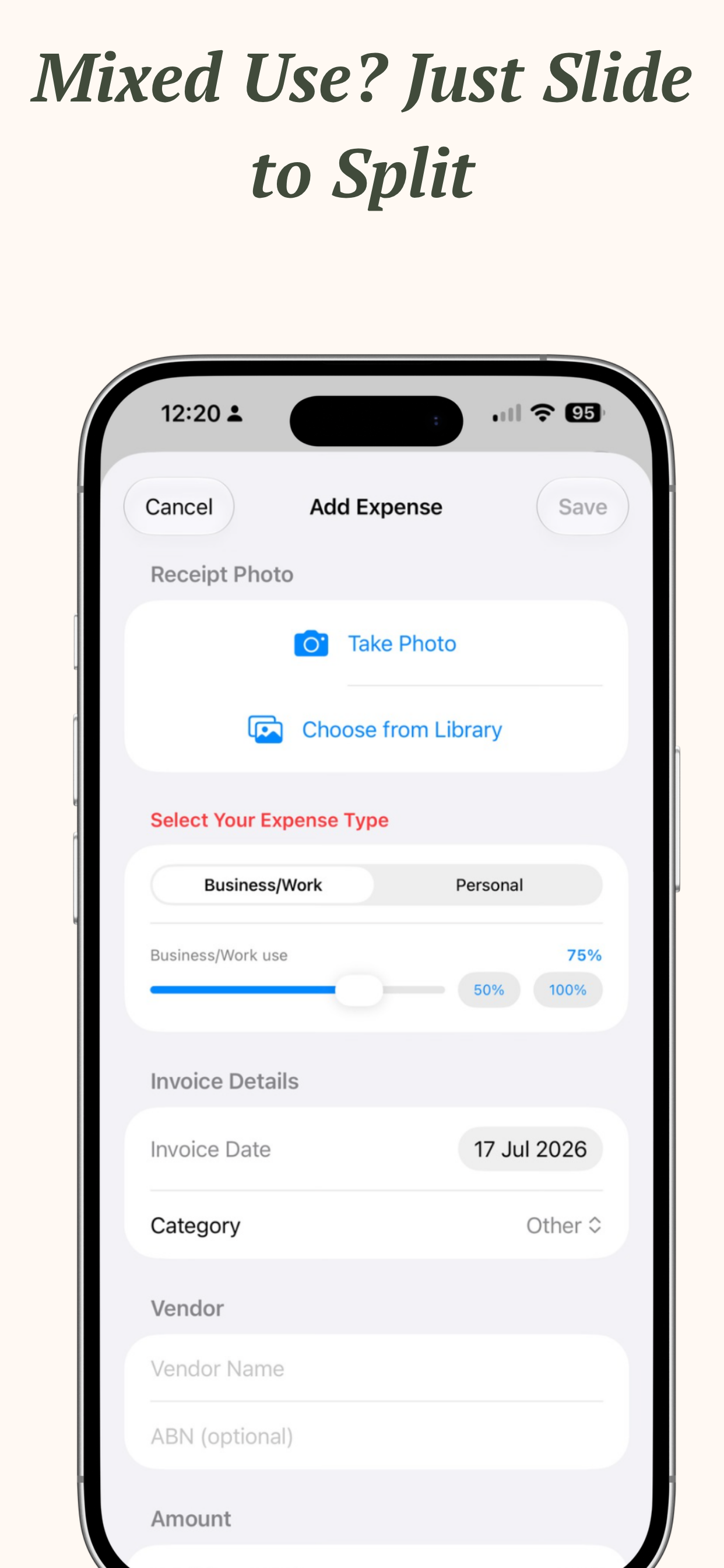 Aido Receipts screenshot 3