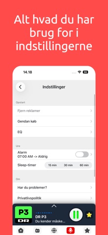 Radio Danmark - FM og Netradio screenshot
