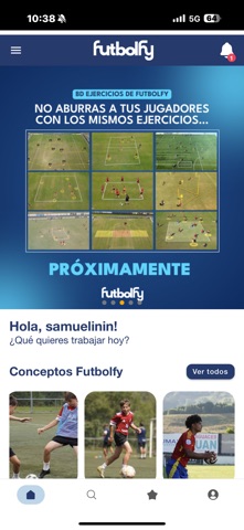 Futbolfy App screenshot