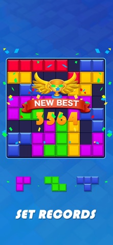 Color Block: Puzzle Blast Game iPhone screenshot