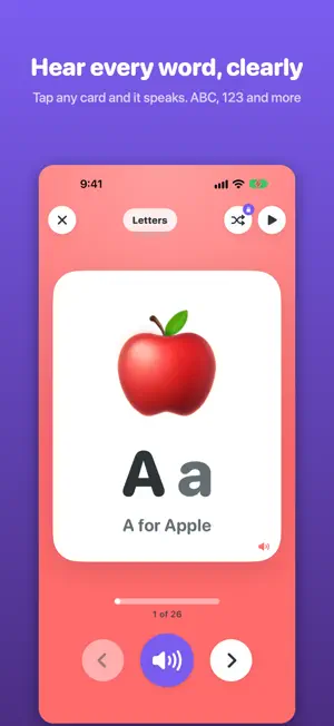 First Words for Baby: Cards screenshot 2