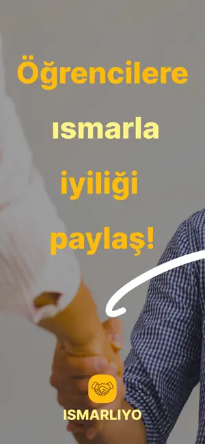 Ismarlıyo - Öğrenciye Ismarla iPhone screenshot 1