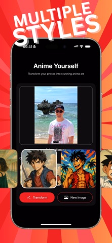 Anime Filter - AniFy AI Art iPhone screenshot