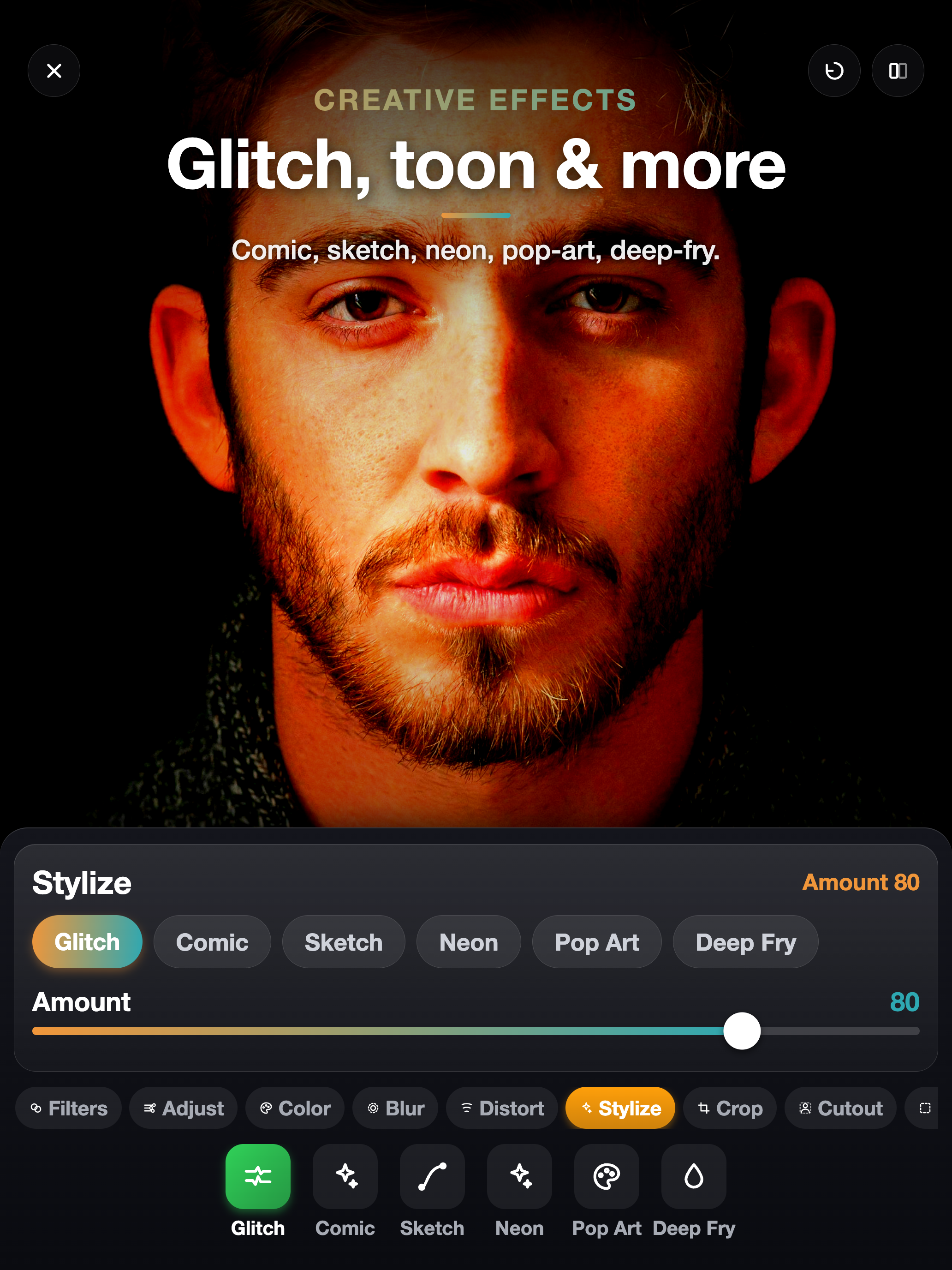 Photo Editor & Camera - PicFX screenshot 12