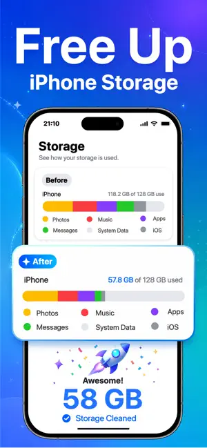 Spaceful: Phone Cleaner screenshot 1