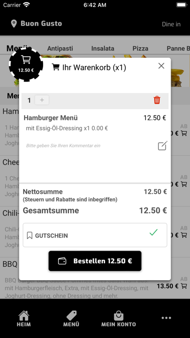 Pizzeria Buon Gusto Screenshot