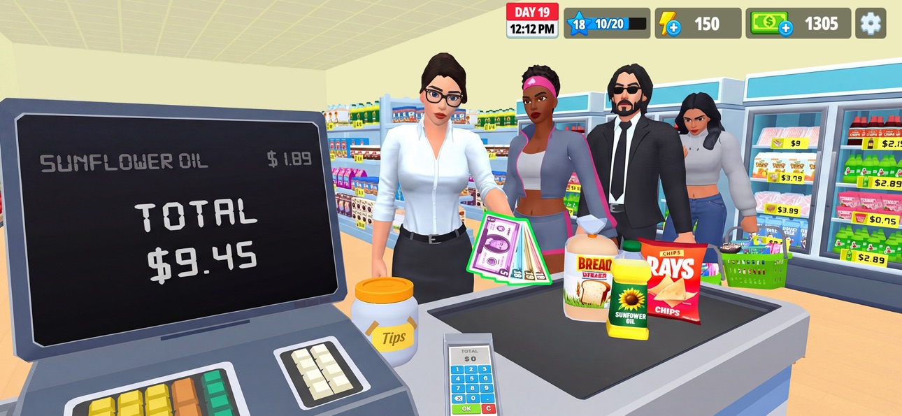 Screenshot 2 of My Supermarket Simulator 3D