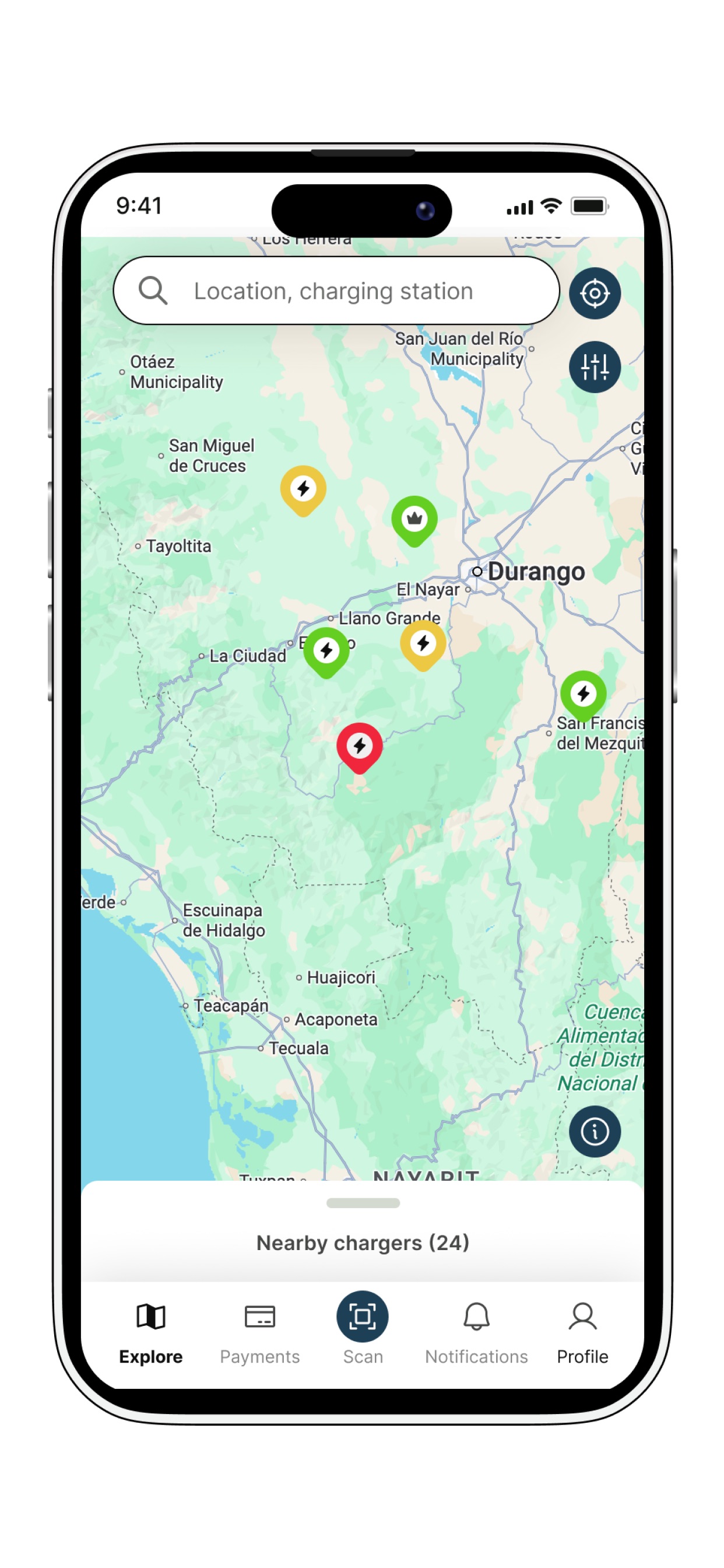 Screenshot 1 of Motoelectrics Charger