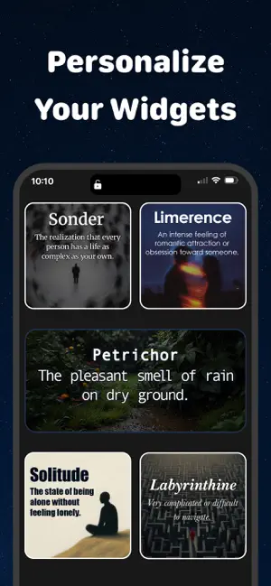 Widget Vocabulary: Learn Words screenshot 2