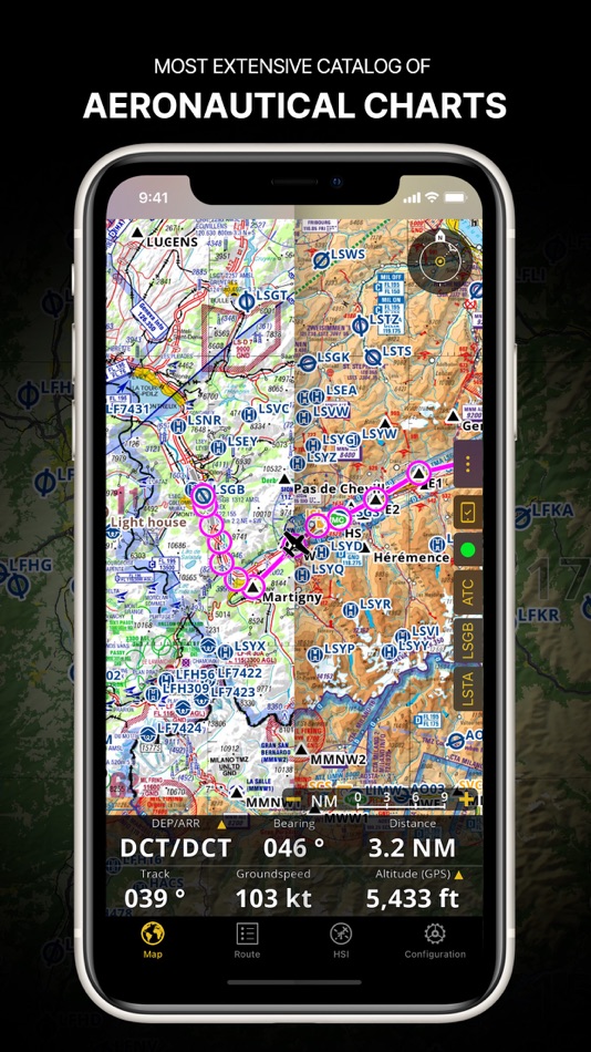 #8. Air Navigation Pro (iOS) 由: Xample Sarl