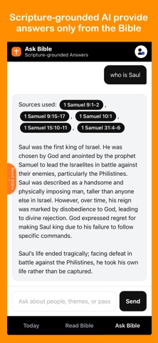 Ask Bible AI Screenshot 5 of 6