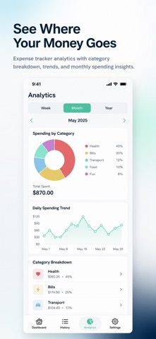 Simple: Expense Tracker Screenshot 5 of 6