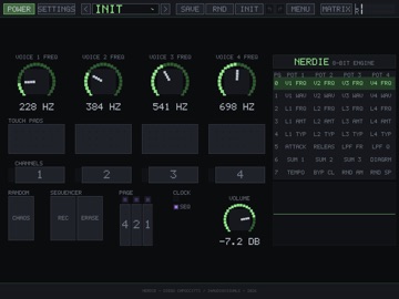 NerDie - 8 bit Noise Machine app screenshot 3