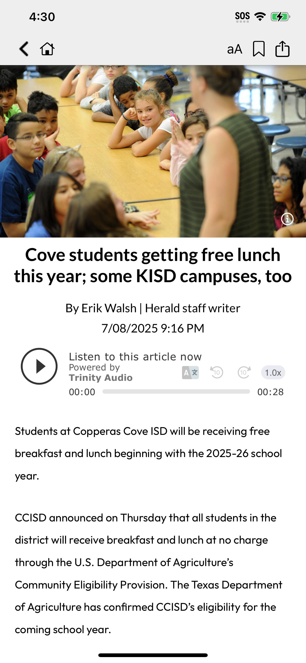 Killeen Daily Herald screenshot 3
