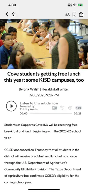 Killeen Daily Herald screenshot 3