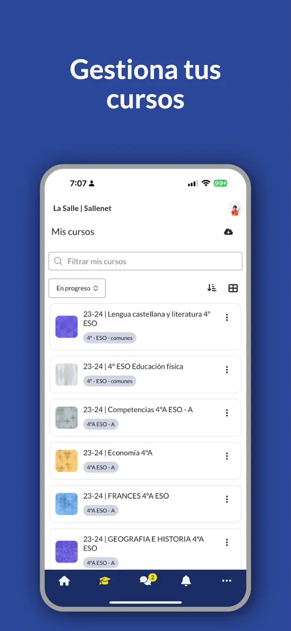 Screenshot #3 pour Sallenet App