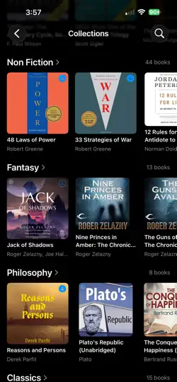 TomeShelf iPhone Screenshot 2