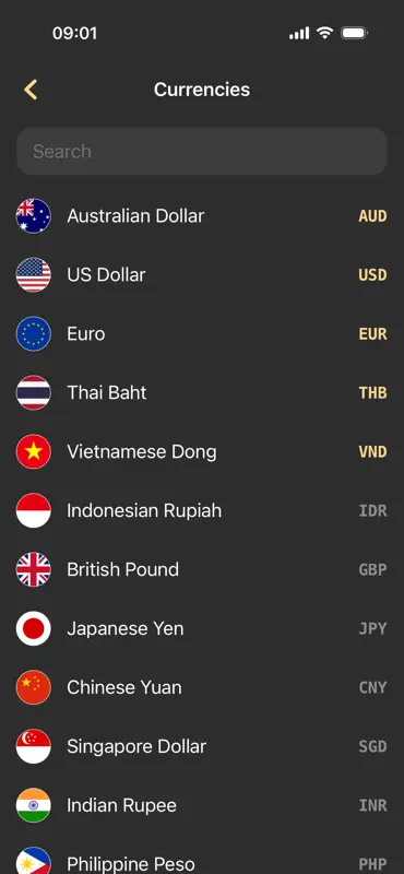Currency converter calculator! screenshot 3 of 3