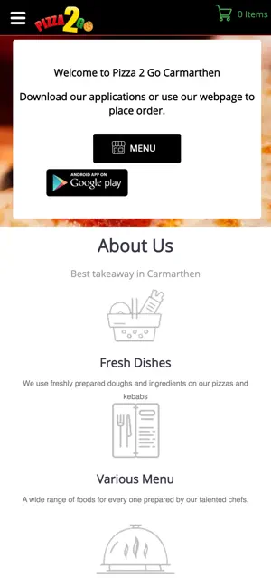 Pizza 2 Go Carmarthen screenshot 1