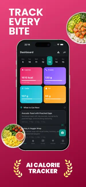 Calorie Tracker - AI Food Log screenshot 1