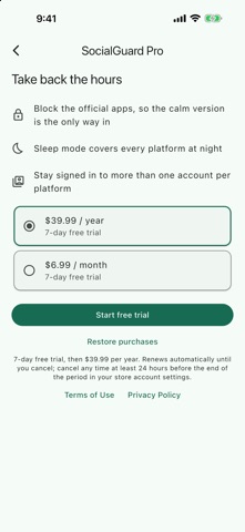 SocialGuard: Block Reels Screenshot 3 of 3