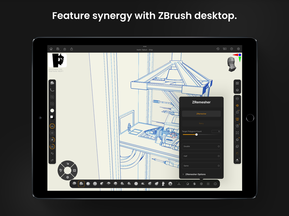 #5. ZBrush (iOS) 由: MAXON Computer GmbH