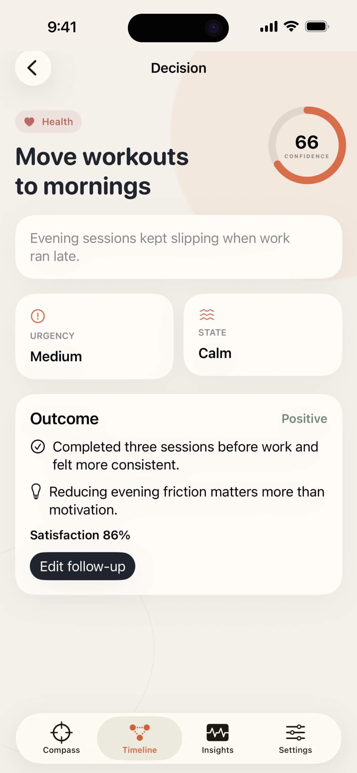 Screenshot 3 of DecisionTrace-ChoiceCompass