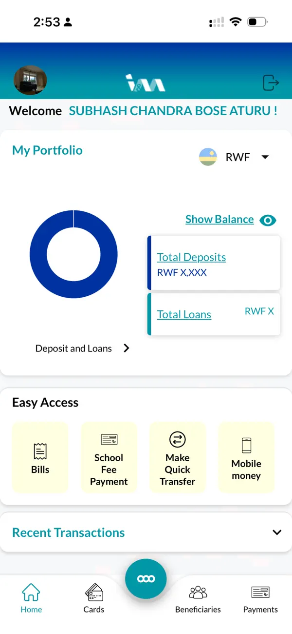 Screenshot #2 pour I&M Bank Rwanda