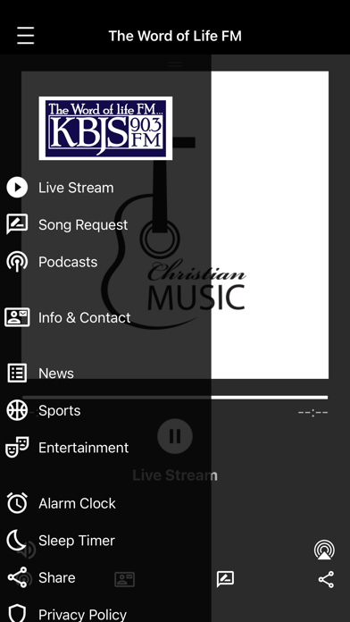 90.3 FM KBJS Radio iPhone screenshot 2 - Entertainment app