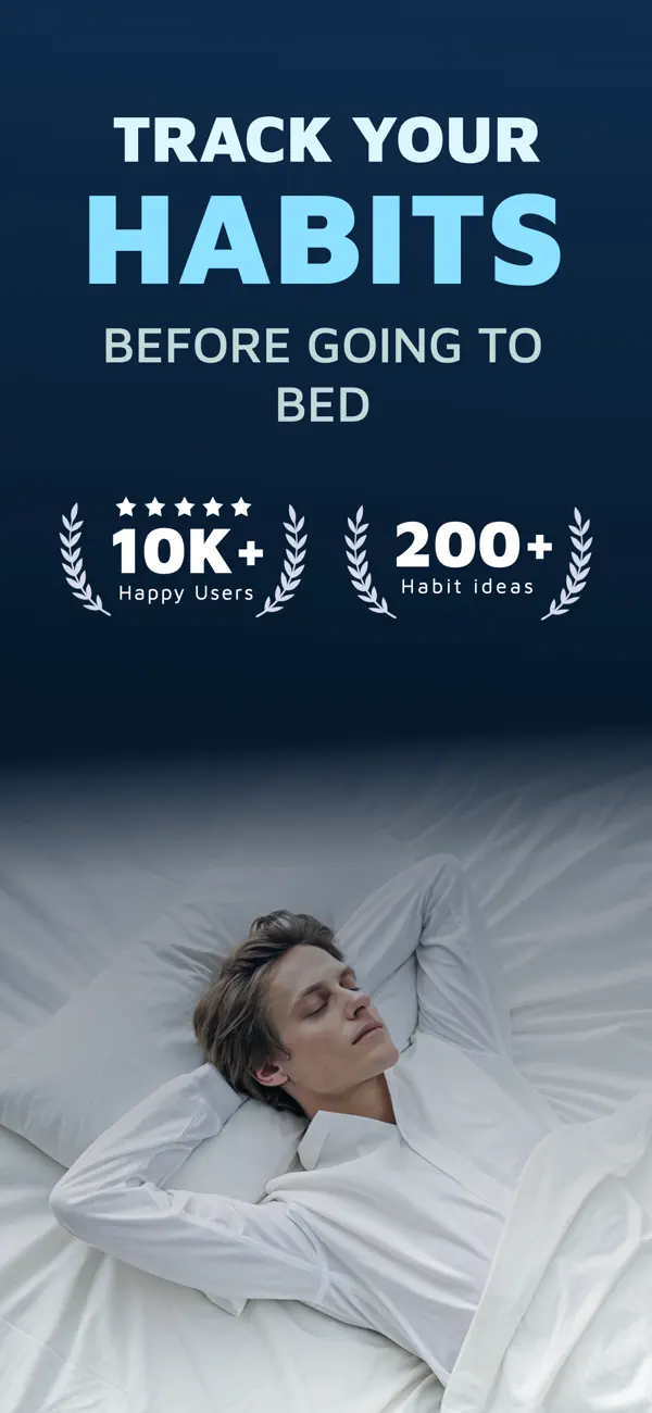 Screenshot #1 pour Bedtime Habits