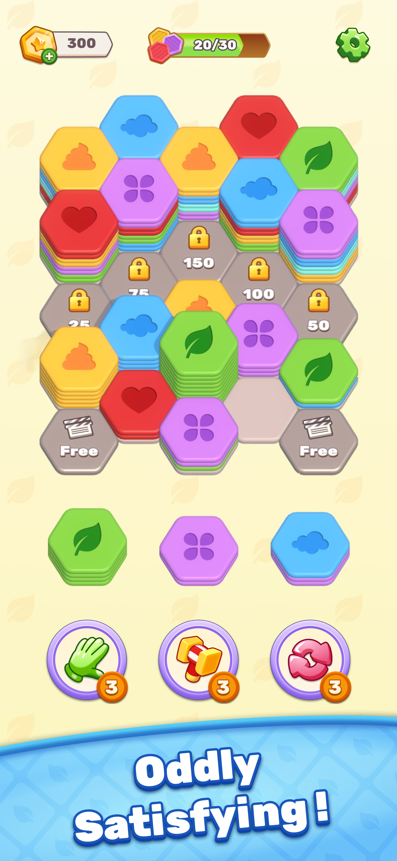 Hexa Stack: Color Hexagon Sort
