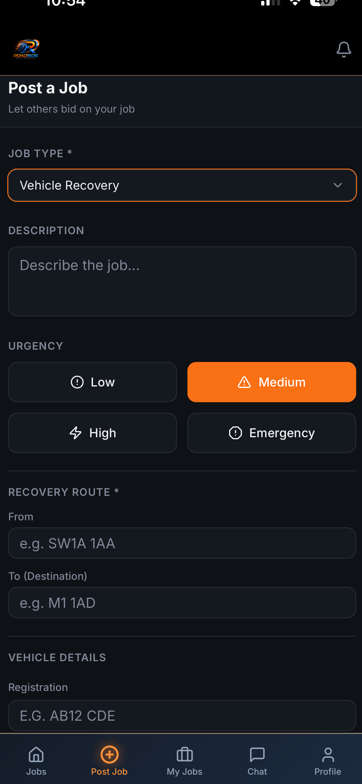 ROADSIDE SERVICES screenshot 3
