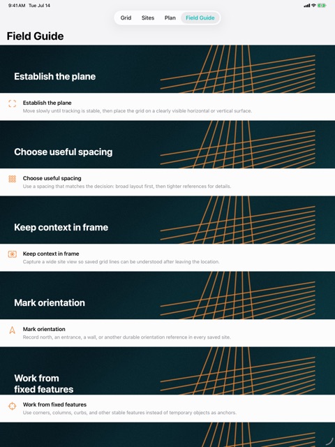 LatticeCam: AR Site Grid screenshot 6
