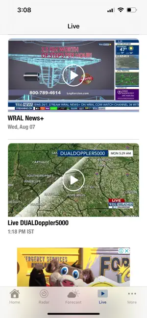 WRAL Weather screenshot 3