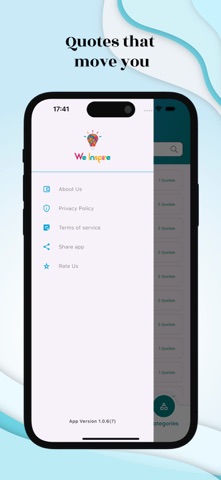 We Inspire - Motivation iPhone screenshot