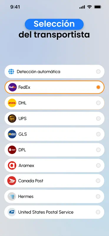 Buscador de paquetes screenshot 3 of 6