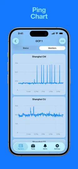 Скриншот Nezha Mobile на iPhone 4