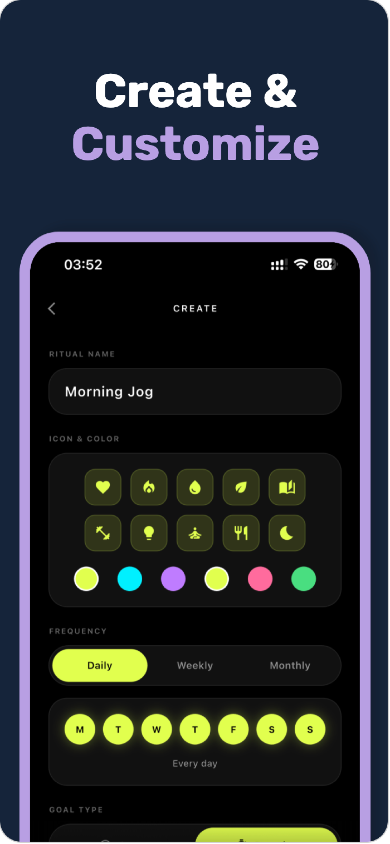 One Habit: Routine Tracker