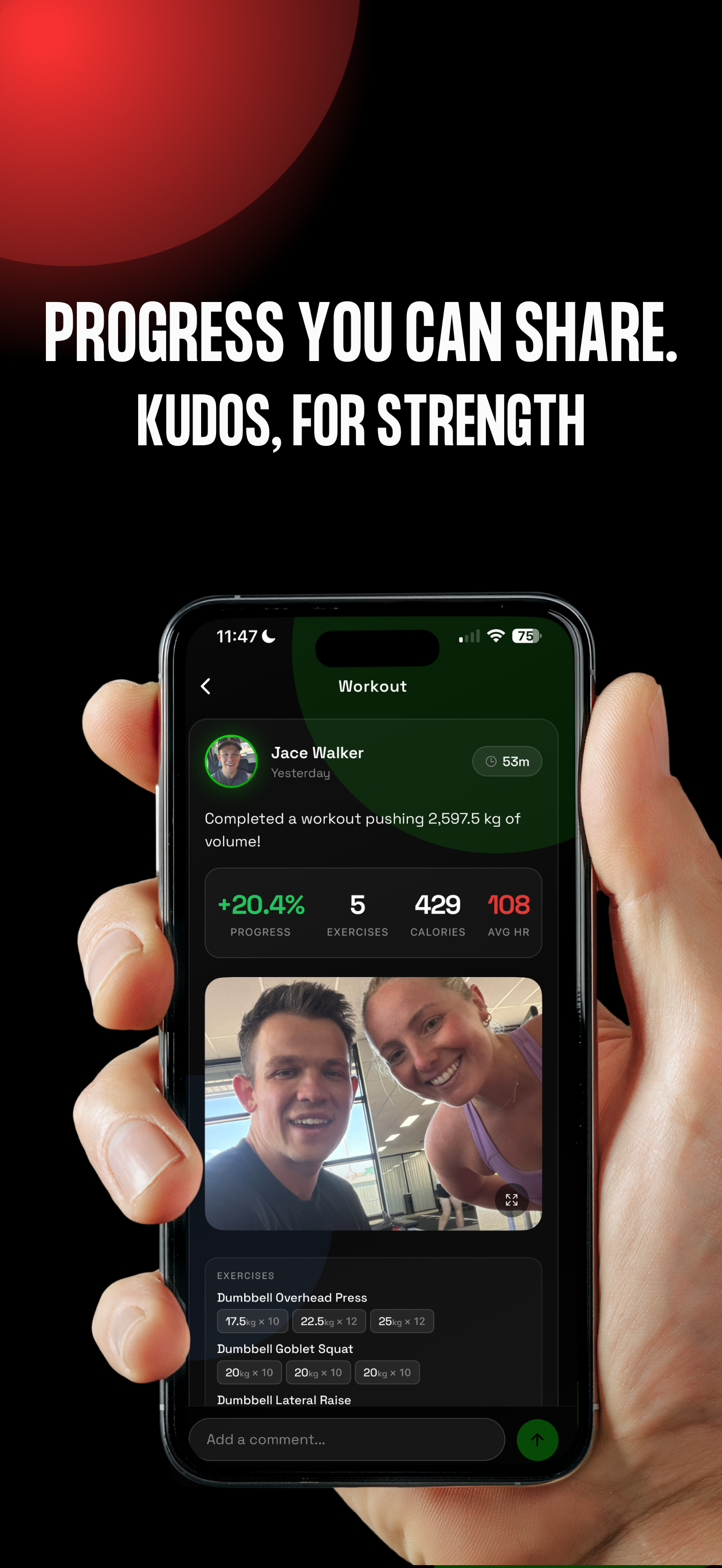 Spot: Gym Workout Tracker screenshot 3