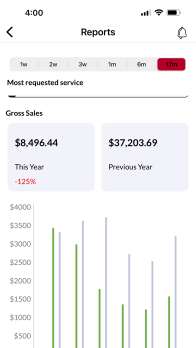 Ring My Barber: Booking App Screenshot