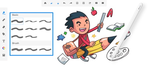 Drawing ▫ - 이 앱은 40가지가 넘는 수작업 브러시와 Apple Pencil 지원을 통해 실제와 같은 드로잉 경험을 제공합니다.