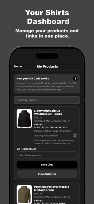 Shirts Code screenshot 4