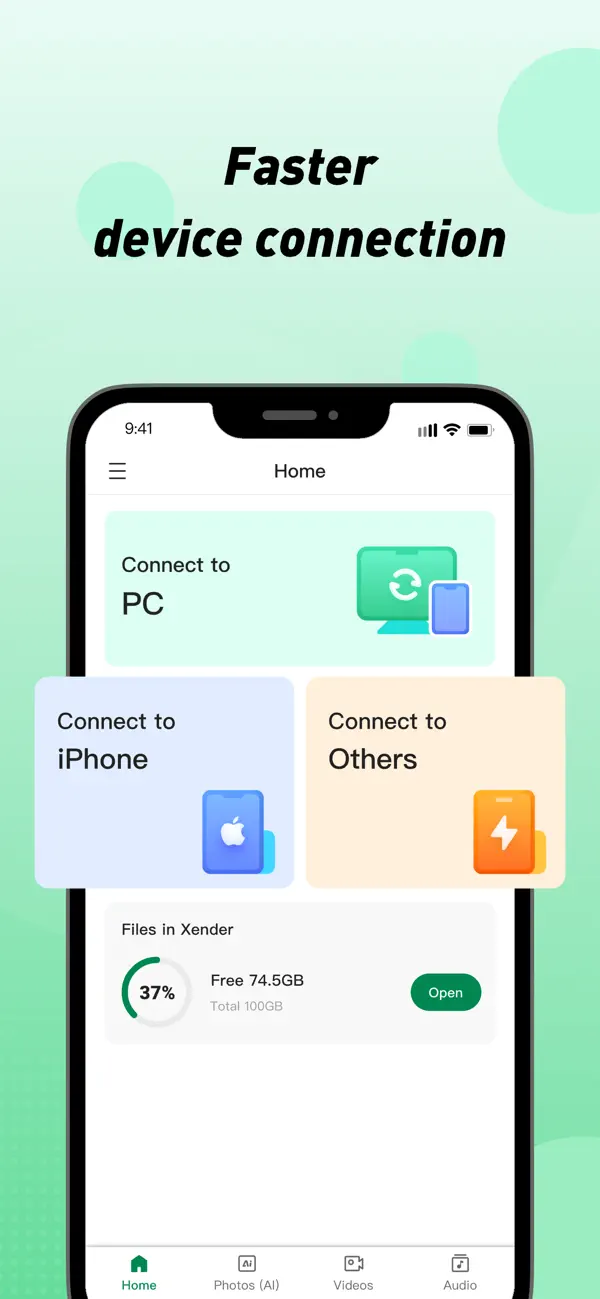 Screenshot #1 pour Xender: Transfer, Share Files