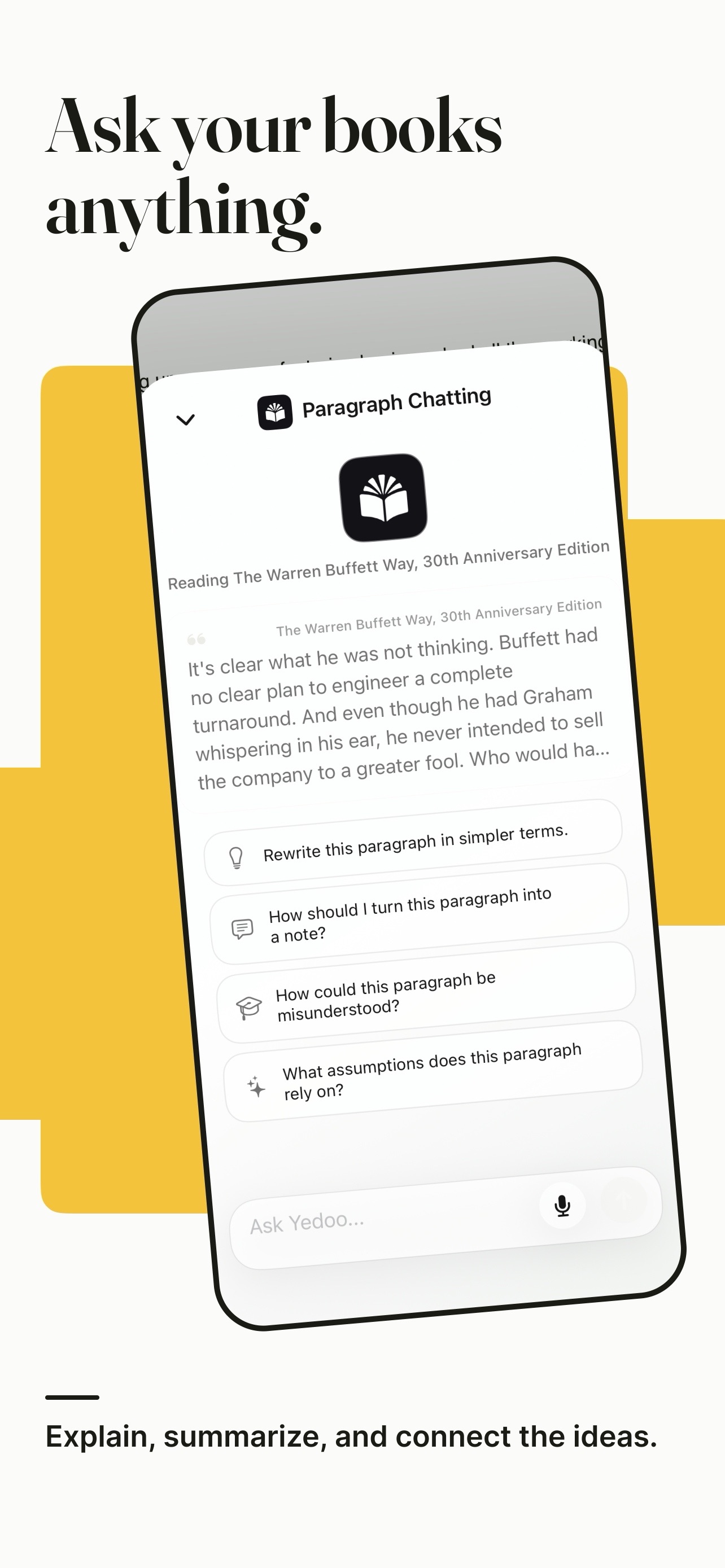 Screenshot 6 of Yedoo: AI Reader & Book Chat
