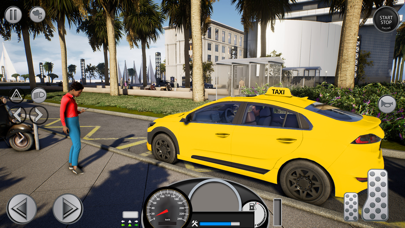 Grab City Taxi: Car Games 3D Screenshot