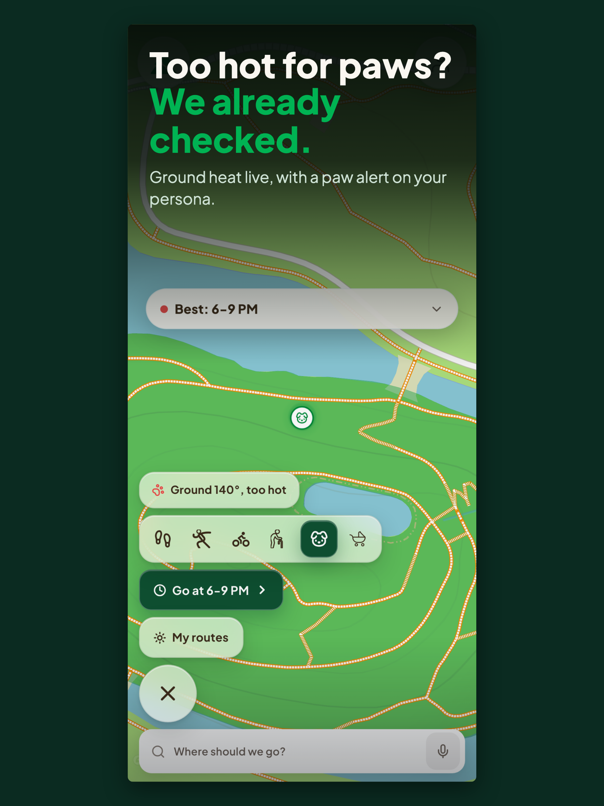 ShadePath: Comfort Routes screenshot 13