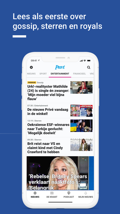 De Telegraaf Screenshot