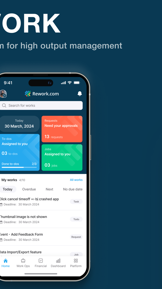 #2. Rework.com (iOS) 由: True Platform Pte. LTD