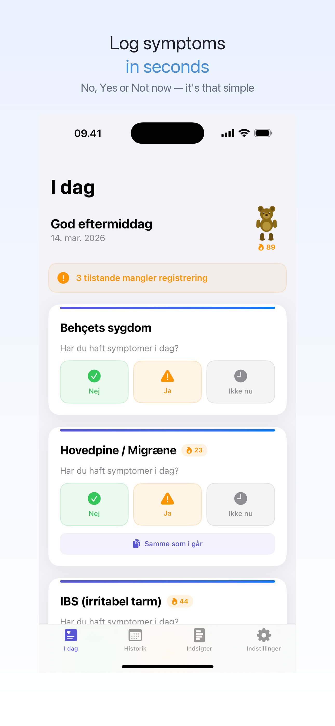 TheSymptom: Tracker screenshot 3