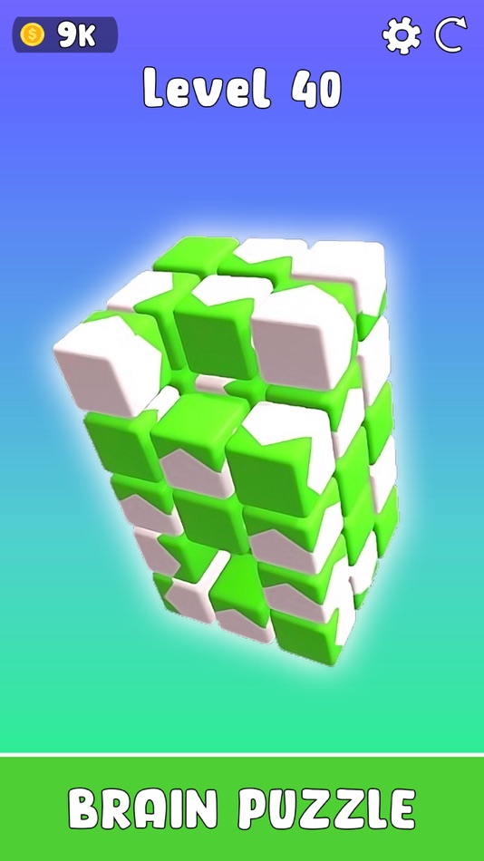 #4. Tap Blocks 3D Puzzle Games (iOS) 由: Huda Majeed